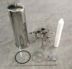 Как стерилизовать гофрированный фильтрующий элемент паром?