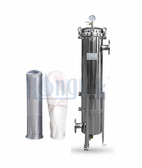 Корпус фильтровального мешка серии SFH из нержавеющей стали с боковым входом