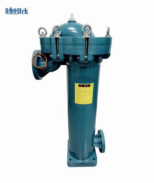 Пластиковый одноразмерный корпус полипропиленового рукавного фильтра №2 серии PPT PPH