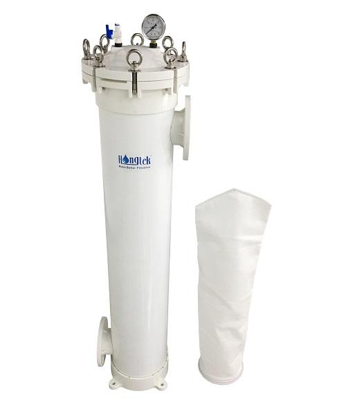 корпус одиночного фильтровального мешка из стеклопластика